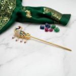 Handmade Peacock Bansuri Flute for Kanhaji Ladoo Gopal