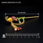 Handmade Peacock Bansuri Flute for Kanhaji Ladoo Gopal - Image 4
