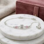 925 Sterling Silver Anklet | Single Anklet for Adults - 9.5 inch - Image 2
