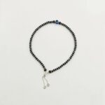 925 Sterling Silver Nazaria Anklet | Single Anklet for Adults