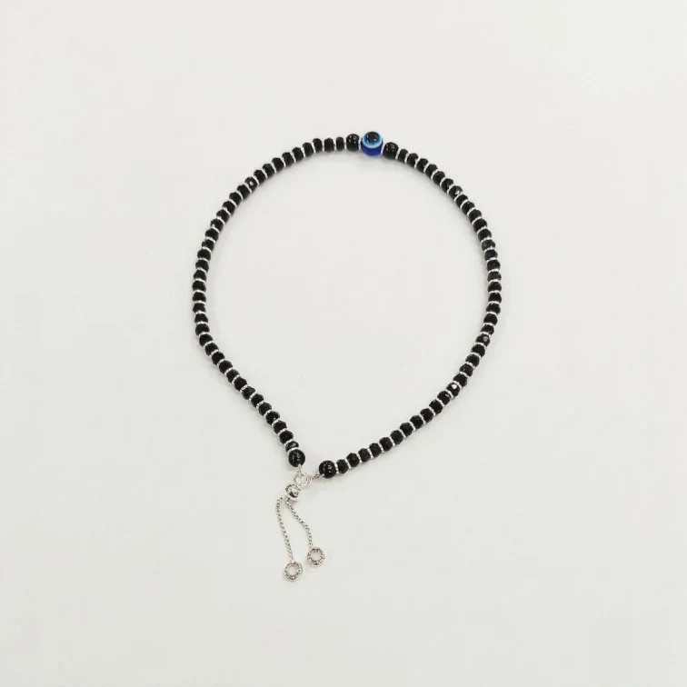1781214532274.webp 925 Sterling Silver Nazaria Anklet | Single Anklet for Adults - Image 1