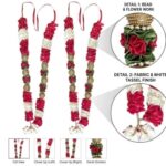 Wedding Garland Pair - Tissue Garlands - Image 4