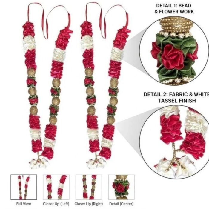 Wedding Garland Pair - Tissue Garlands - Image 4