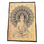 Buddha Tapestry Wall Hanging | Buddha Cotton Tapestry 41x29 Inch