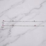 Pair of Pure Silver Anklets for Adults | 10.5" 925 Sterling Silver Payal | Asli Chandi Ki Payal - Image 2