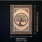 Celtic Tree of Life Tapestry | Cotton Tapestry 41x29 Inch - Image 4