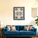 Mystical Celestial Sun & Moon Tapestry | Cotton Tapestry 41x29 Inch - Image 4