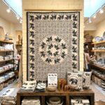 Monochrome Elephant Mandala Tapestry | Cotton Tapestry 41x29 Inch