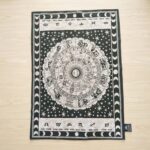 Cosmic Weave Celestial Zodiac | Cotton Tapestry 41x29 Inch
