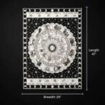 Cosmic Weave Celestial Zodiac | Cotton Tapestry 41x29 Inch - Image 5
