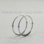 925 Sterling Silver - 3cm - Hoop Earrings