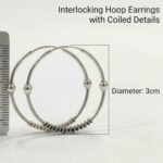 925 Sterling Silver - 3cm - Hoop Earrings - Image 5