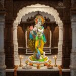 Lord Krishna Idol - Color - 25inch - Image 2