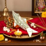 Divine Pure Silver Fish for Pooja & Vastu - 6.5cm