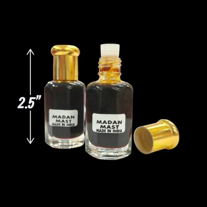 Madan Mast Perfume Oil - 10ml - Pack of 2 - Image 3