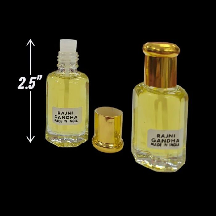 Rajnigandha Attar Perfume Oil - 10ml - Pack of 2 - Image 3
