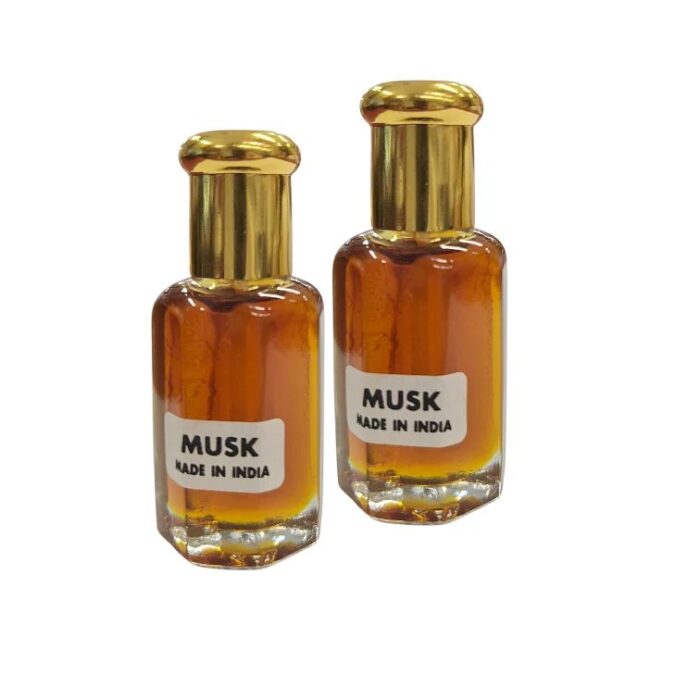 Musk Attar Perfume Oil - 10ml - Pack of 2 - Image 2