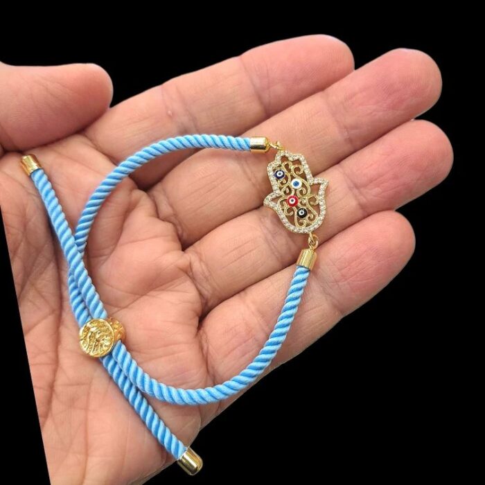 Fashionable Fatima Hand Bracelet | Hand of Hamza Bracelet - Image 5