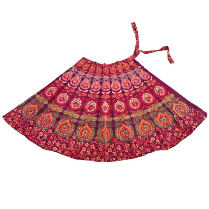 Free Size Wrap Around Cotton Skirt