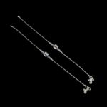 Pair of Pure Silver Anklet - 8.5 inch | Pure silver ankle bracelet - Image 4