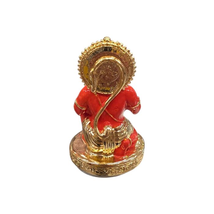 Gold Plated Hanuman Dashboard Idol