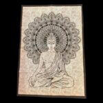 Buddha Tapestry Wall Hanging | Buddha Cotton Tapestry 41x29 Inch - Image 6