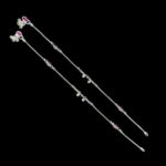 Pair of Pure Silver Anklets for Adults | 10.5" 925 Sterling Silver Payal | Asli Chandi Ki Payal - Image 3