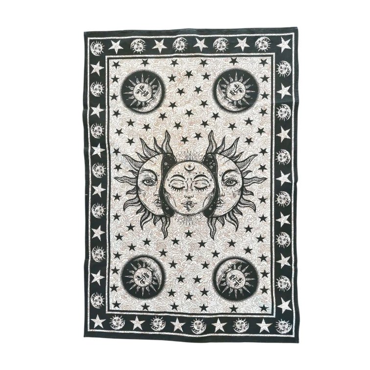 20260618_075103 (1) (1).webp Mystical Celestial Sun & Moon Tapestry | Cotton Tapestry 41x29 Inch - Image 1