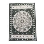 Cosmic Weave Celestial Zodiac | Cotton Tapestry 41x29 Inch - Image 4