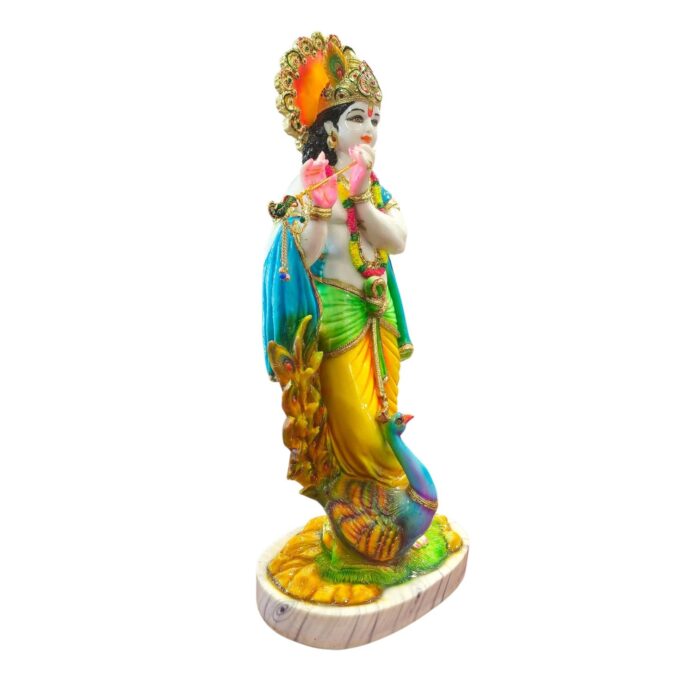 Lord Krishna Idol - Color - 25inch - Image 7