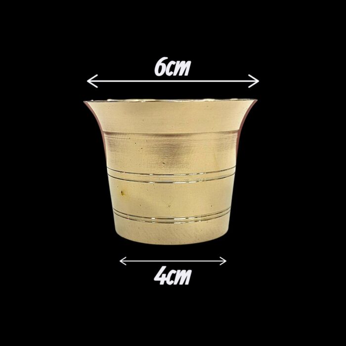 Premium Mini Brass Panchpatra - 4.5 cm - Image 4