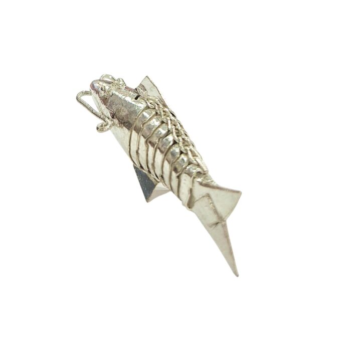 Divine Pure Silver Fish for Pooja & Vastu - 6.5cm - Image 7