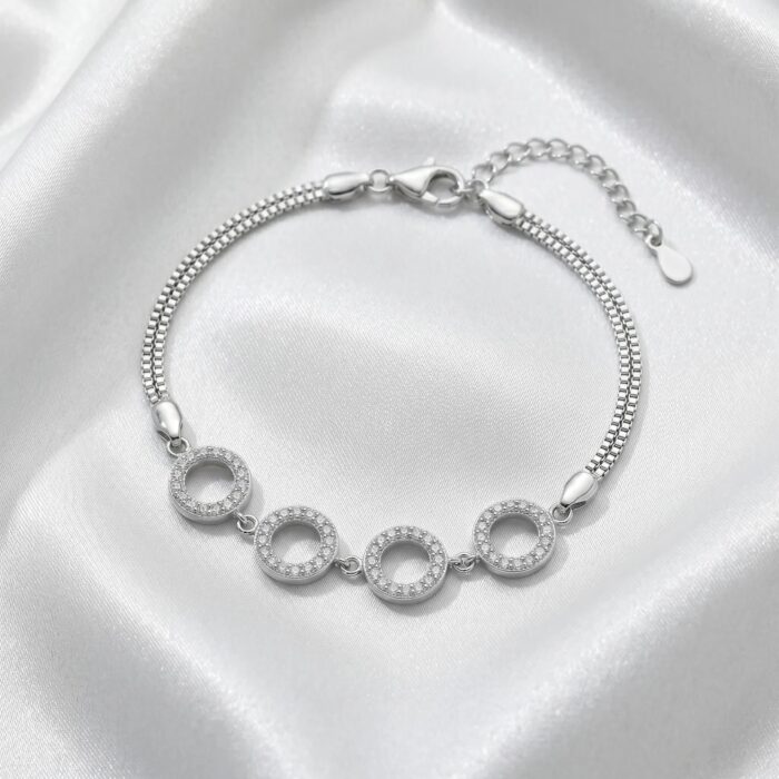 Stylish gift for her - 925 sterling silver Bracelet