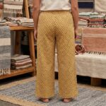 Women's summer palazzo pants with side pockets