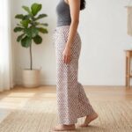 Drawstring waist palazzo pants for everyday comfort