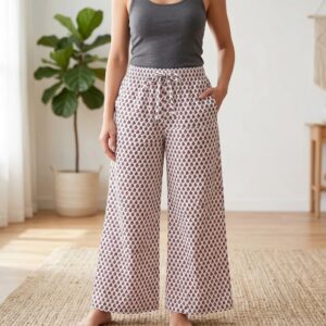 Comfortable women's palazzo trousers for casual wear