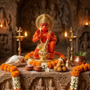 Hindu Religious Gift Hanuman Statue