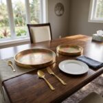 Premium wooden tray set for coffee table styling