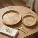 Luxury decorative tray for living room coffee table