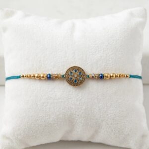 Designer Rakhi with Chocolates and Dry Fruits