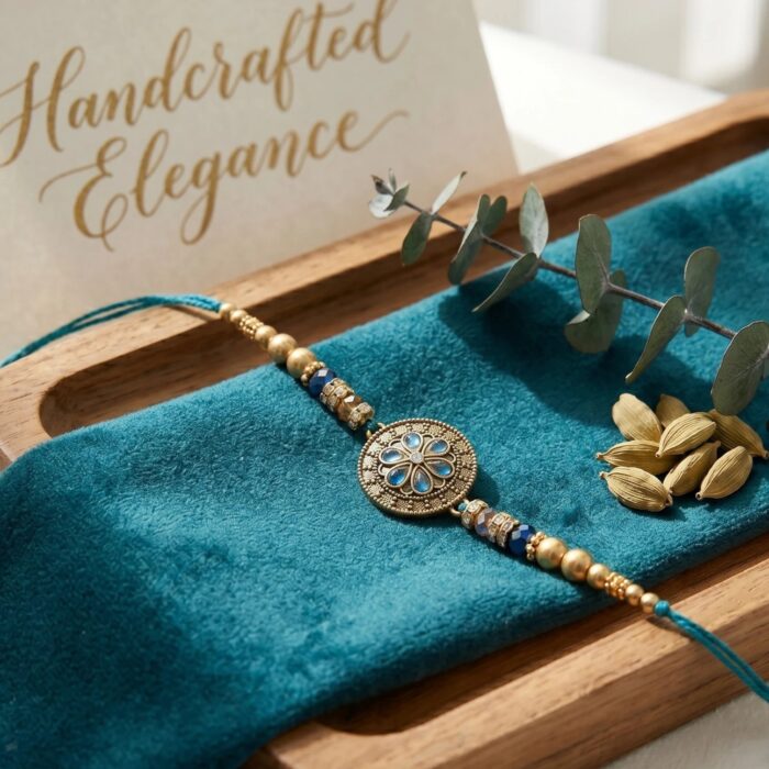 Premium Rakhi with Custom Gift Hamper