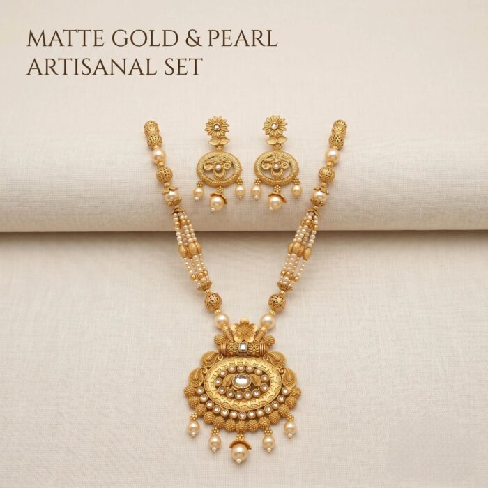 Ethnic fashion jewelry for saree and lehenga