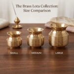 Brass Kalash for Pooja | Brass Lota – Available in 3 Sizes