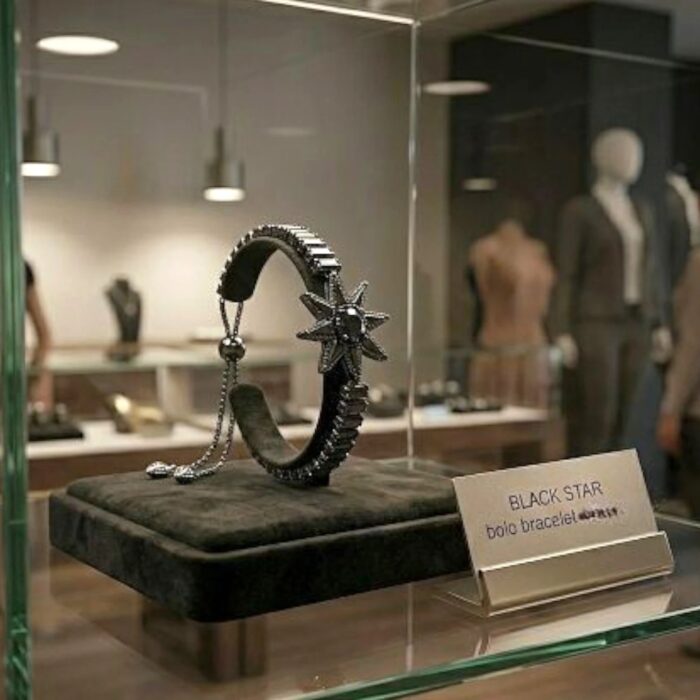BLACK STAR - Bolo Bracelet - Image 3