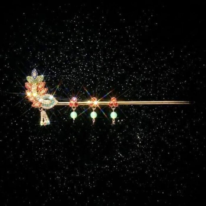 Handmade Peacock Bansuri Flute for Kanhaji Ladoo Gopal - Image 4