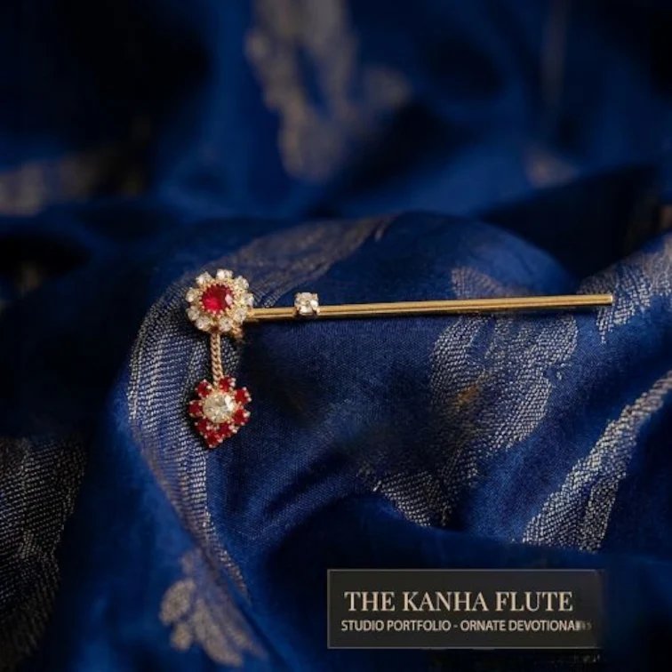 image (225).webp Handmade Bansuri Flute for Kanhaji Ladoo Gopal - Image 1