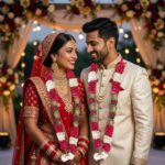 Wedding Garland Pair - Tissue Garlands