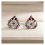 925 Sterling Silver Stud Earrings - Starburst
