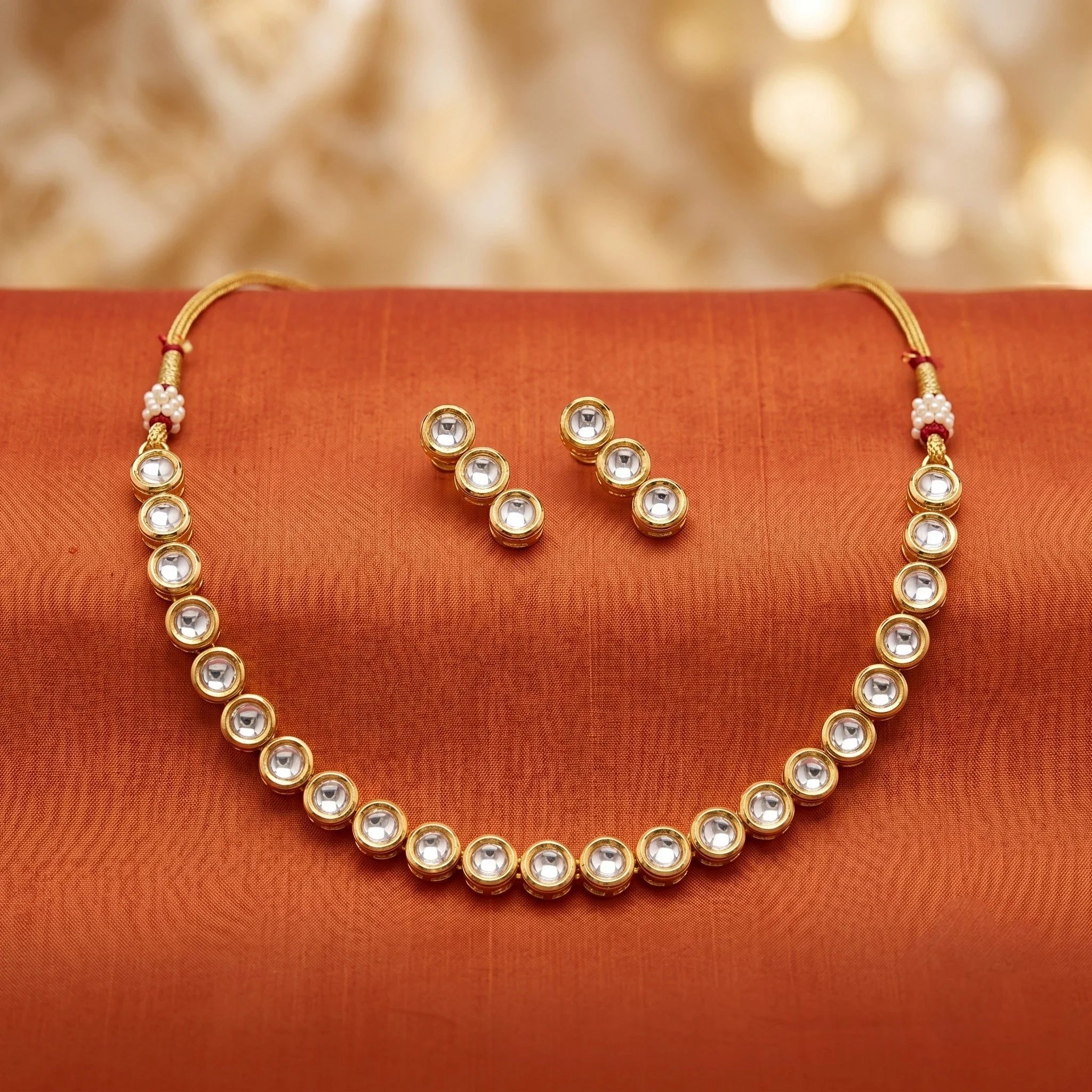 Kundan necklace set | Indian Party wear Jewelry set