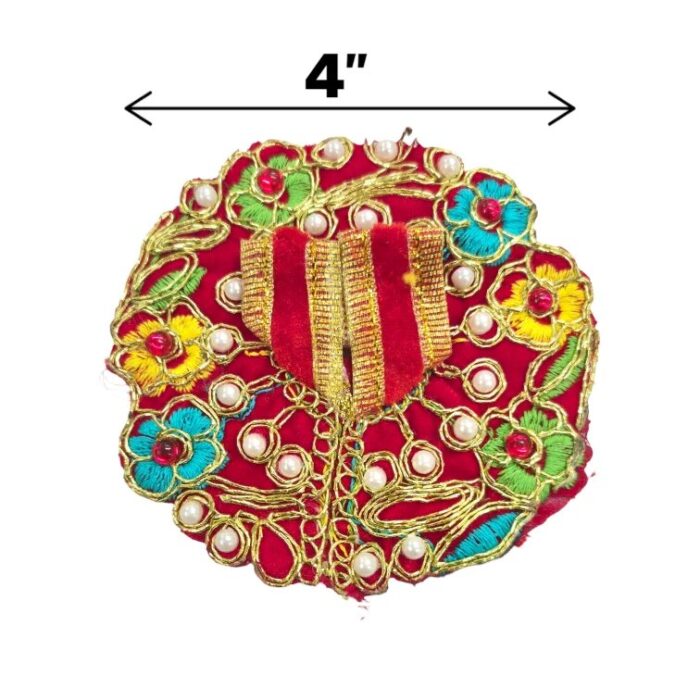 Laddu Gopal Dress Poshak - size 0 for Krishna Idol